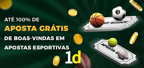 1d Ate 100% de Aposta Gratis